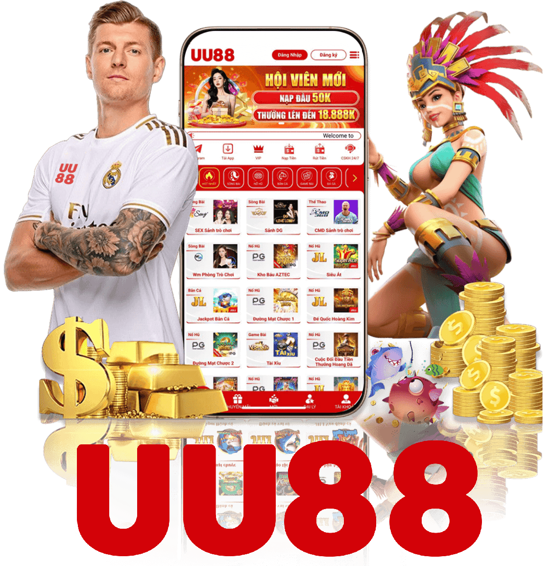 Giao diện di động UU88
